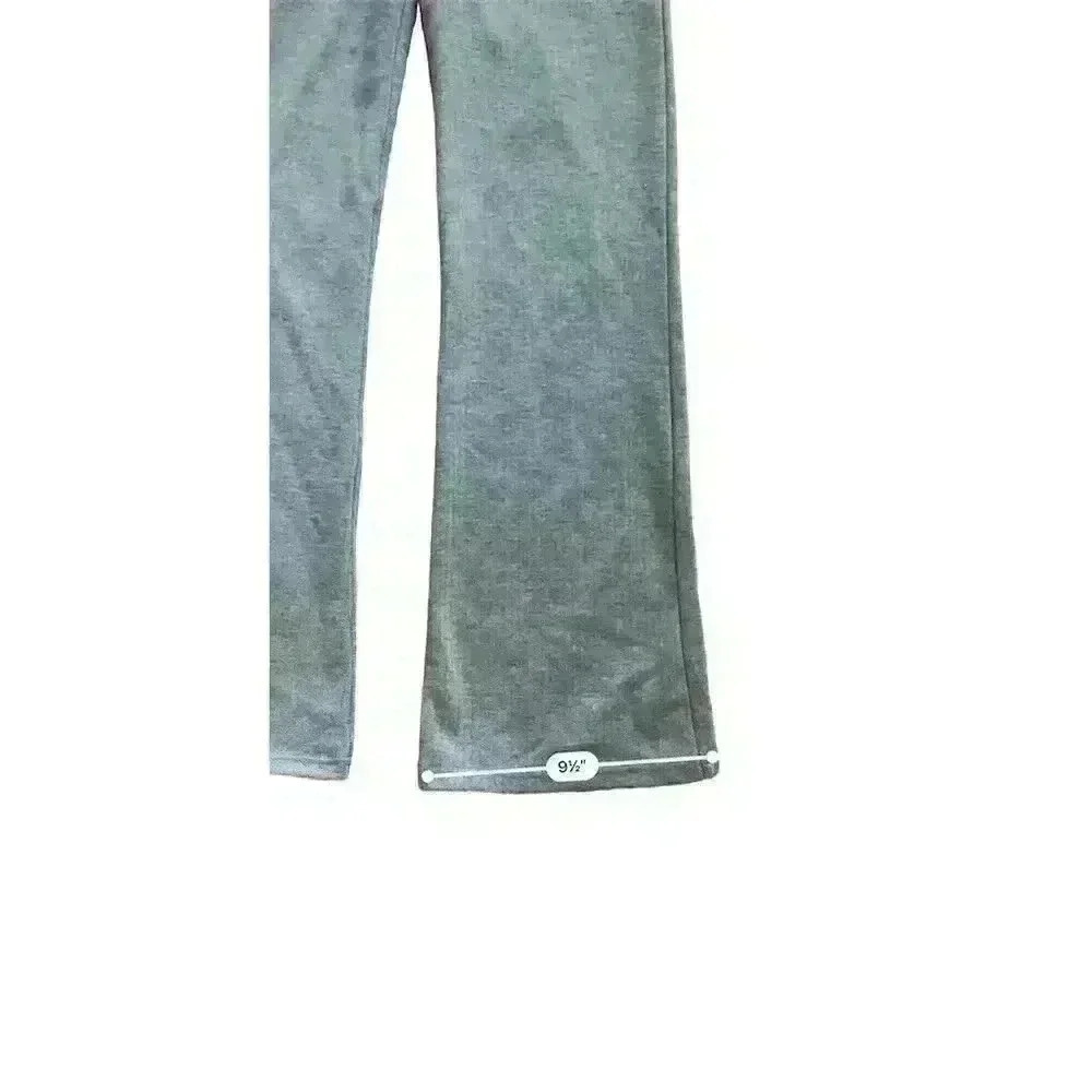 Betabrand Women's Gray and Tan Flared Dress Pants Pull-On Petites Size M - Picture 5 of 8